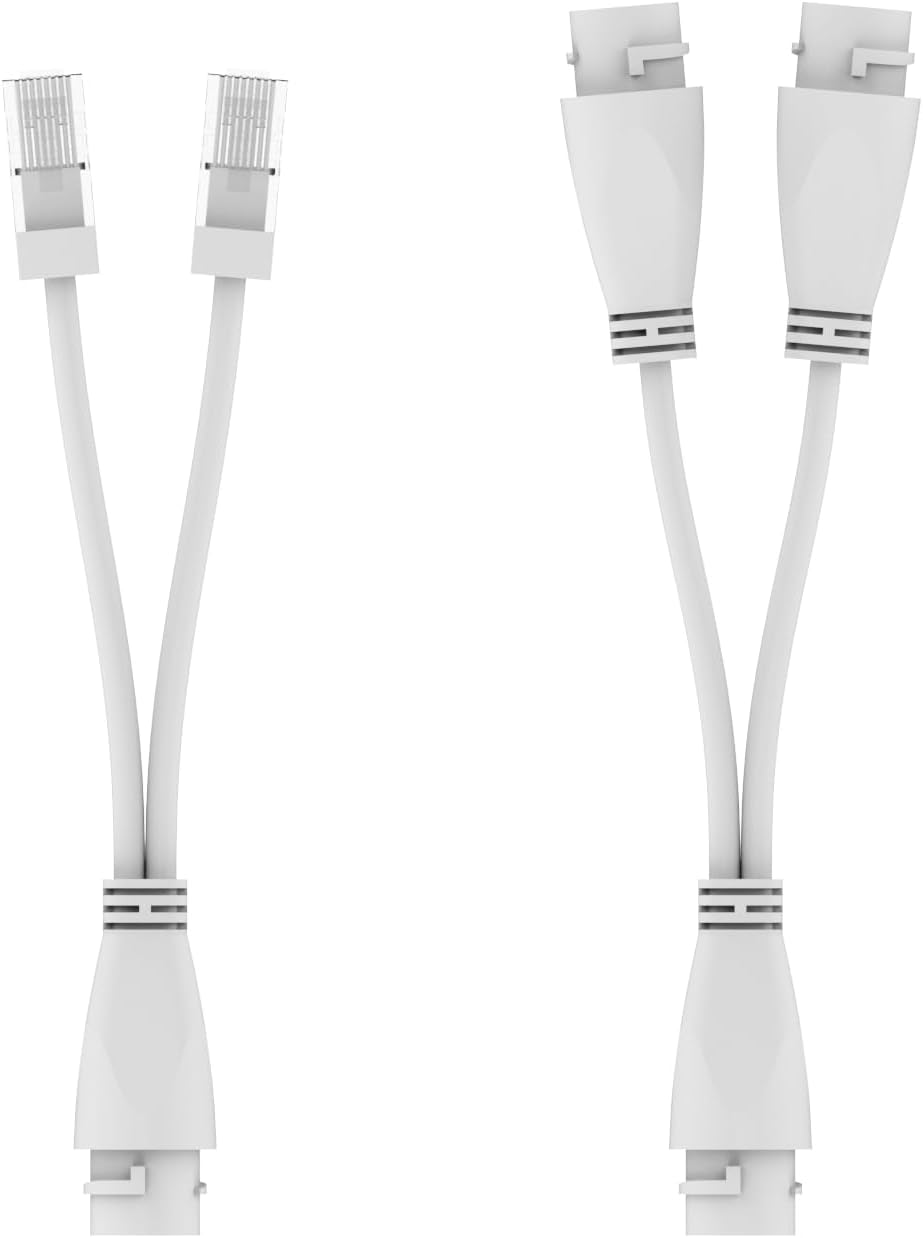 REOLINK RLA-POECS1, Waterproof PoE Combiner & Splitter, Supports up to 300ft Cables, Truly Plug & Play. Perfectly Designed for Use PoE Cameras. Run Two Cameras on One Single Cable