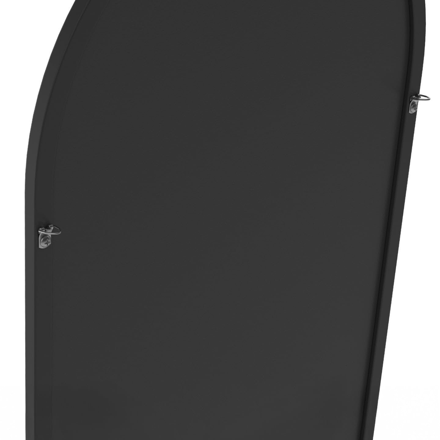 IDMarket - Miroir sur Pied Contour Noir 160 x 40 cm