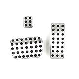 Edelstahl Pedal mit innovativen Anti-Rutsch-Slot