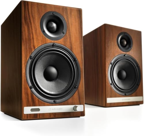 Audioengine HD6 Powered Bookshelf Speakers – Bluetooth Speakers for Turntables, Vinyl Records...