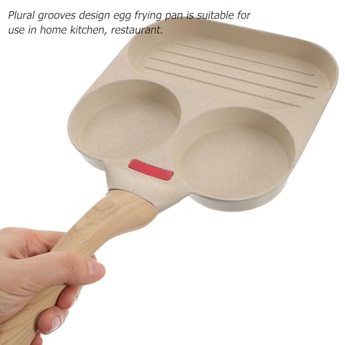 Poêle à œufs en alliage d'aluminium durable pour cuisine et restaurant - 5