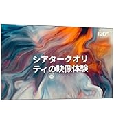 Amazon | Valerion 100インチ固定フレームプロジェクター用スクリーン
