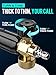 MEKOH Foam Cannon for Pressure Washer, 4000psi Car Wash Foam Gun, 1 Liter Foam Sprayer, Pressure Washer Soap Attachment with 1/4