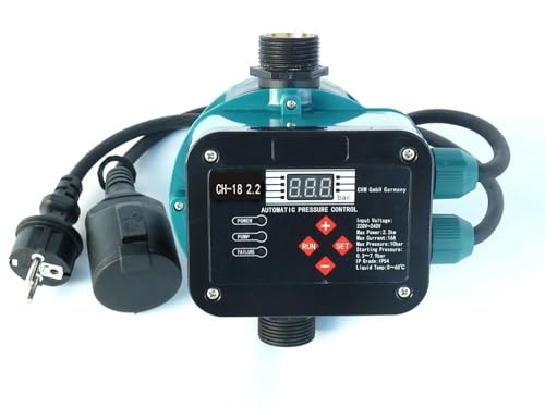 CHM GmbH® Pumpensteuerung Druckschalter (EIN- und Abschaltdruck...