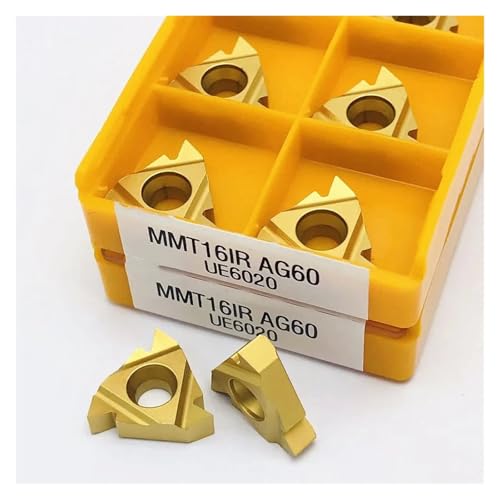 Plaquette 16IR AG60 US735 carbure pour filetage CNC de précision x10 - 6