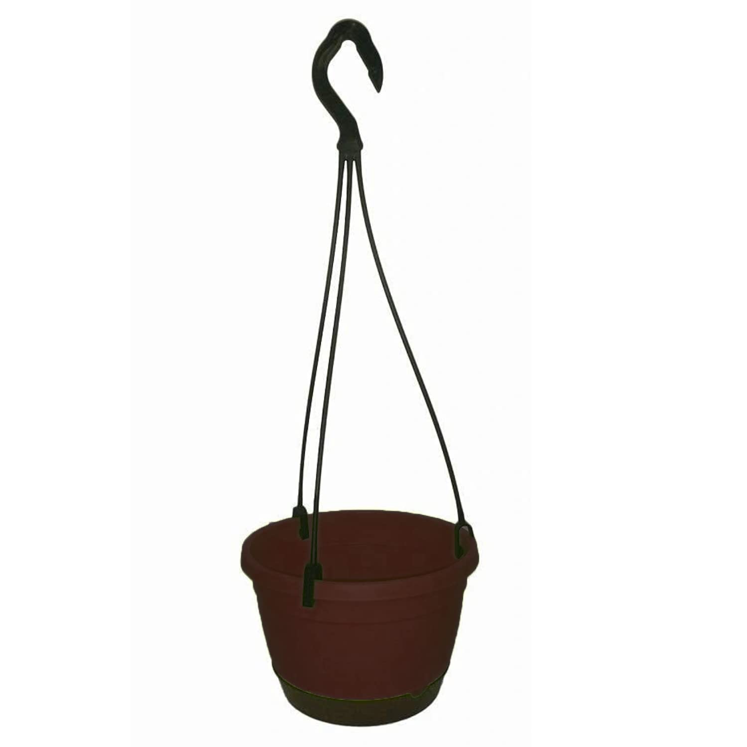 Hug A Plant |Tuka 20CM Round Single Tier Hanging Plastic Pot for Home & Garden (Coffee, 20CM|8 INCH, Pack of 1) (B0BHWZLZTC) Amazon Price History, Amazon Price Tracker