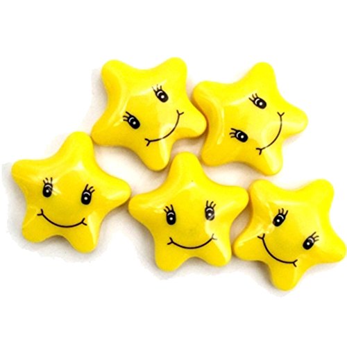 Frjjthchy 5 Pcs Fridge Magnets Buttons Plastic Cover Whiteboard Magnets Cute Fun Home Decor #TOP17