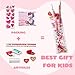 JOYIN 28 Pack Valentines Day Stationery Kids Gift Set for School Classmates Exchange, Party Favor, Includes Pencils, Erasers, Stamper, Stickers