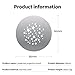 SOONPHO 13pcs Round GOBO Kit I for Optical Snoot Conical Focalize Condenser Spotlight Concentrator,Art Special Effects Shaped Beam Light Photography Accessories (13PCS I)