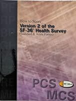 How to Score Version 2 of the SF-36 Health Survey (Standard & Acute Forms) 1891810057 Book Cover
