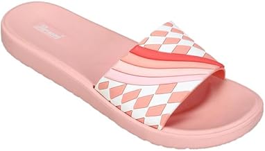 PARAGON A1EVK10928L Women's Sliders | Trendy Slippers with Cushioned Footbed, Stylish Design, and Durable Construction | Perfect for Everyday Casual Wear