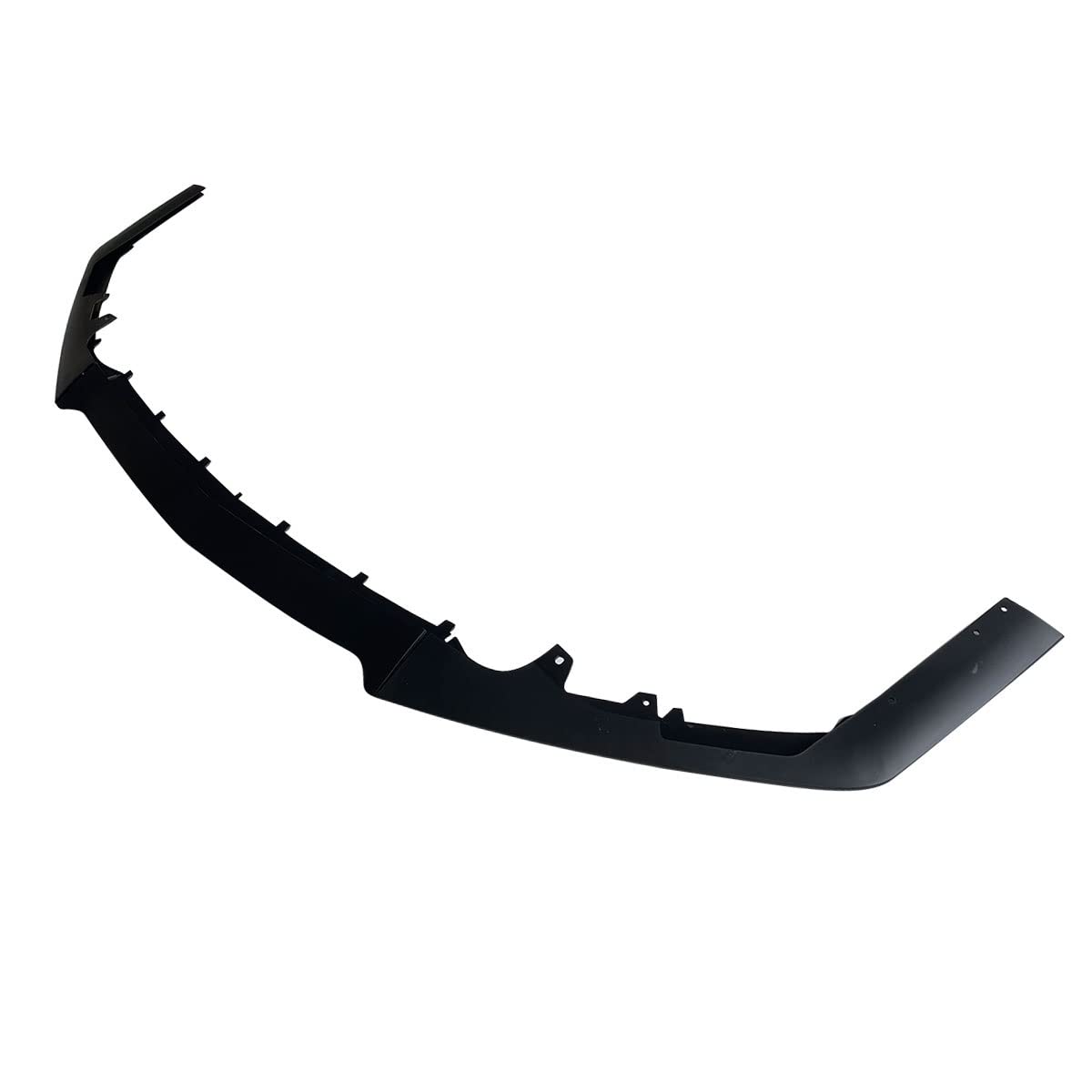 Samochód 3 Sztuk Dyfuzor Przedniego Zderzaka Spoiler Lip Splitter Narożnik Skrzydło Podbródek Zestaw Karoserii Dla Forda Dla Mustanga Dla GT500 Stylu 2015-2021(Bright black)