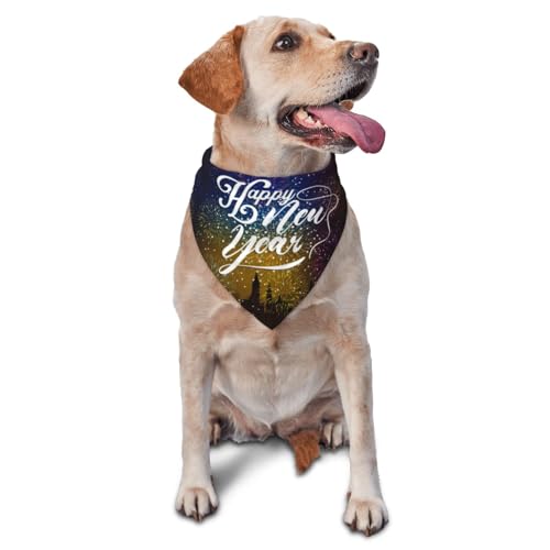 Bandana ajustable para perros y gatos tamaño único