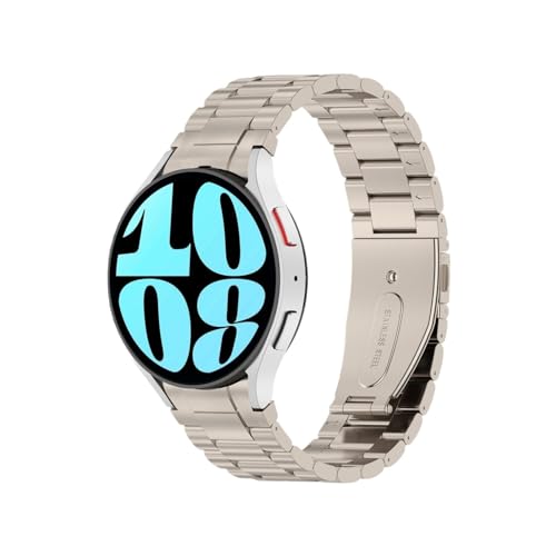 Bracelet de montre connectée acier inoxydable noir 14mm - 7