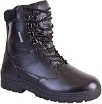 Kombat UK Men's All Leather Patrol Boots, Black, 10 UK (44 EU)