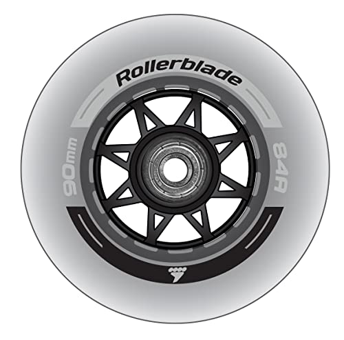 Rollerblade 90mm XT Wheelkit with SG9 Bearings, 8 Pack