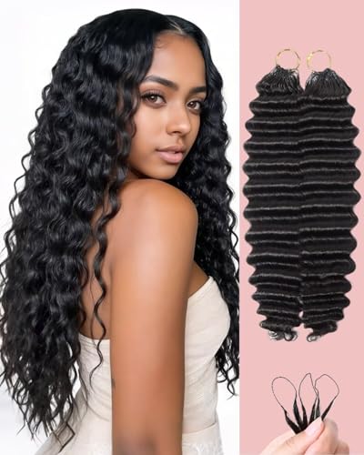 14 Inch Human Crochet Hair for Black Women, Feather Human
