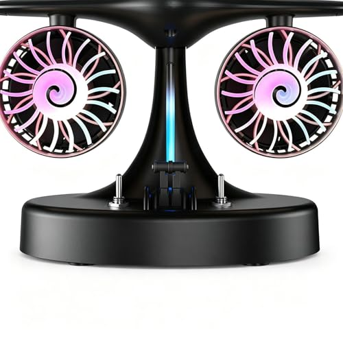 Ventilateur de chevet compact à brumisation et 2 refroidissements
