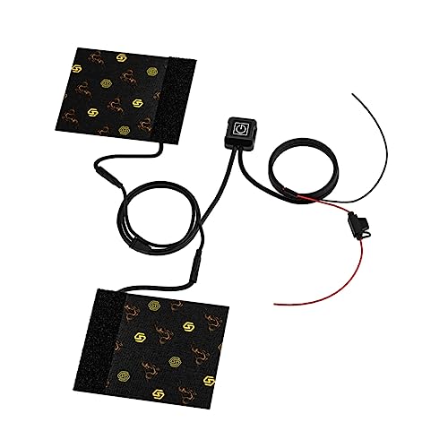 ibasenice 2 Peças Alça De Aquecimento Elétrico Para Motocicleta Capa De Alça De Aquecimento De Bicic