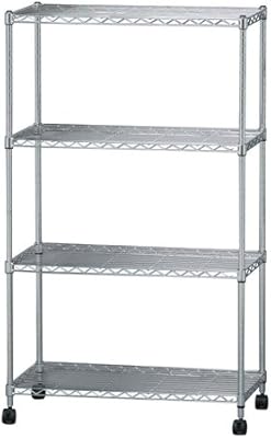 Amazon Co Jp ドウシシャ ルミナス スチールラック レギュラー 耐荷重250kg ポール径25mm 5段 幅1 奥行46 高さ180cm Nlh1218 5 ホーム キッチン
