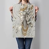 PEINTURE SUR CANVAS SANS CADRE : Cette toile en canvas décorative est livrée sans cadre et dispose d’une bordure blanche réservée de 3 à 5 cm, facilitant l’encadrement selon vos préférences. Compatible avec différents styles de cadres pour une décoration murale personnalisée.