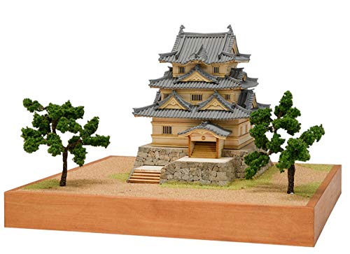 ウッディジョー 1/150 宇和島城 木製模型 組み立てキット