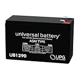 UB1290 12V 9AH Sealed Lead Acid Battery F1 Terminal