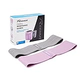 REEHUT Fitnessbänder Widerstandsbänder Resistance Bands Loop Stoff Trainingsbänder Set für Hüften Gesäss- und Oberschenkel Training Yoga Pilates Crossfit Gymnastik