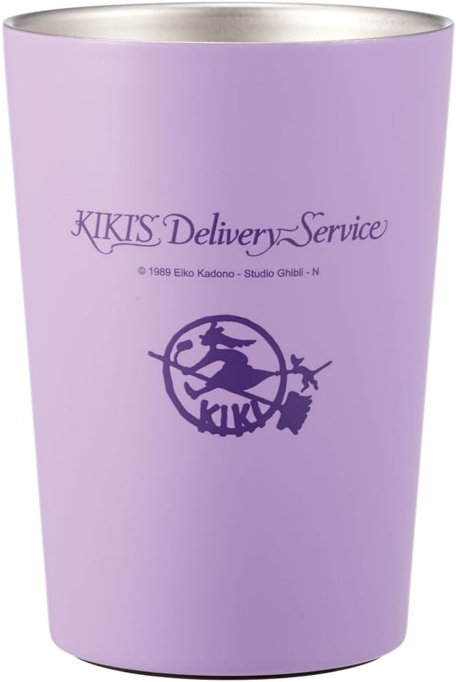 Skater STCV2-A Insulated Convenience Store Coffee, Stainless Steel Tumbler, 13.5 fl oz (400 ml), M, Kiki's Delivery Service, Studio Ghibli, Vacuum Insulated
