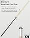 CUEBAR Pool Cues Set of 2, 58