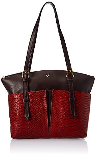 Hidesign womens EE VIRGO 01 Red Tote Bag (8903439803360) (B08B3Z8JVK) Amazon Price History, Amazon Price Tracker