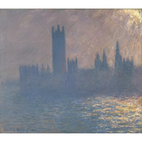 Monet Chambres du Parlement impression giclée ARTICULOZY pour rompre la monotonie des murs