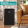 Hisense 50 Pint Portable Dehumidifier with Built-In Pump in Black, Energy Efficient Quiet Humidity Absorber for Bathroom Bedroom Garage Attic Home House Crawl Space Closet
