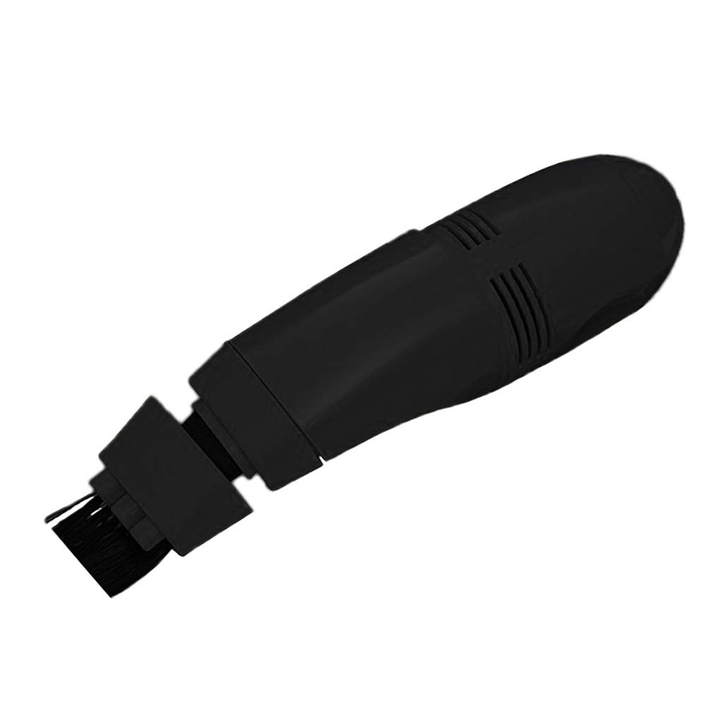 Fashion Keyboard Cleaner Mini Computer Vacuum Kit for Laptop Black