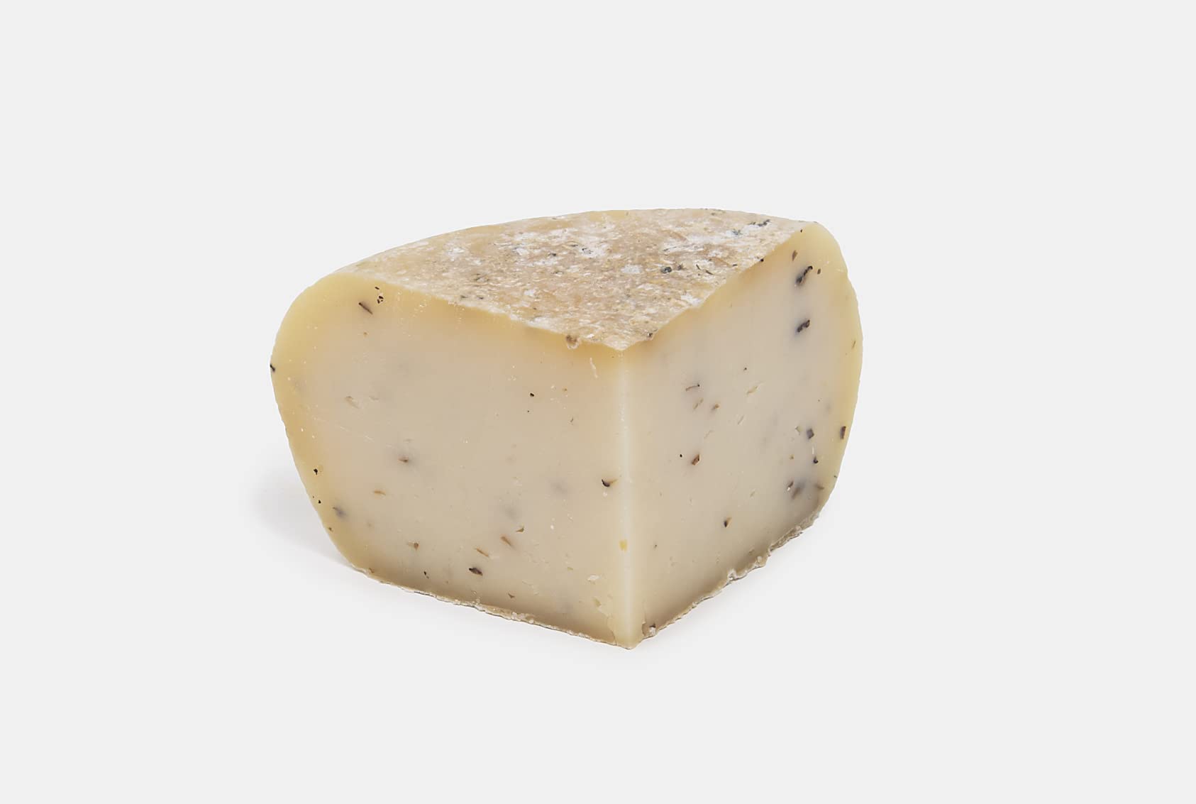 Pecorino al Tartufo | trancio sottovuoto da 0,3 kg | formaggio artigianale toscano | Salumificio Artigianale Gombitelli - Toscana