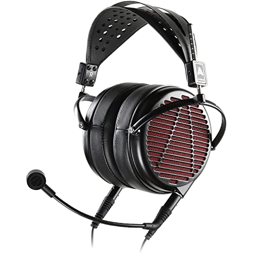 Audeze LCD-GX Audiophile Over-Ear Gaming Headset (Red/Black) (Economy Carry Case)