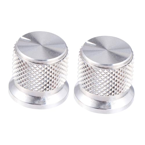 Levemolo Guitar Repair Accessories 2 Pcs Volume Adjustment Knobs Flat-top Barrel for Guitar and Bass