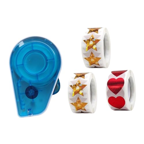 Dispensador manual de pegatinas azul para evitar enredos en tareas de conducta 7