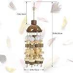 KATUMO Bird Toy, Large Parrot Natural Wooden Blocks Chewing Toy Suits for African Grey Cockatoos Amazon Parrots Large Medium Birds - Image 2