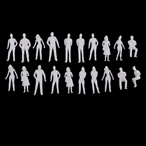 Figurines échelle O modéles miniatures plastique pour construction scènes diorama - 6