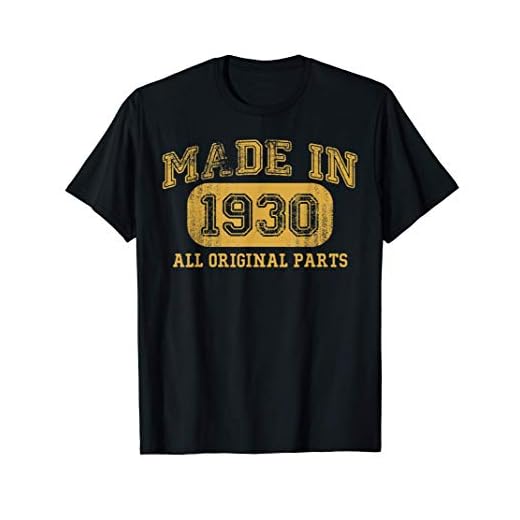 Hecho en 1930 Regalo de cumpleaños 90 años 1930 90 bday Camiseta