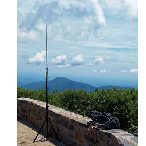 Dual Band VHF UHF 2m 70cm Base Antenna for Mobile Ham Radio Repeater Base Station, 144/440 MHz, 10meter svy50-5 Cable/ 200Watt/ BNC/SMA/UHF/ So239, 5.6 FT by SIGNALPLUS - Image 7