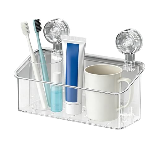 Étagère de douche à ventouse et support mural pour appartement - 6
