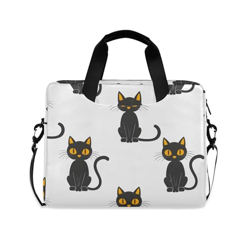 Funda maletín para portátil ALAZA Doodle Cat 13-15.6 pulg miniatura 1