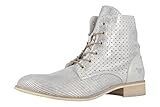 mustang shoes womens  MUSTANG Shoes Boots in Übergrößen Silber 2856-502-21 große Damenschuhe, Größe:45