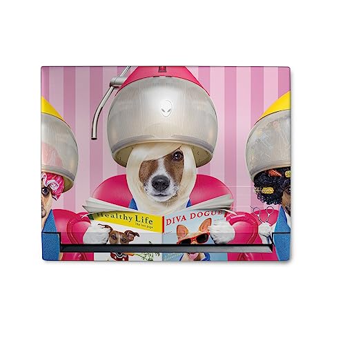 Image of MightySkins Skin Compatible With Alienware M18 R1 (2023) Full Wrap Kit - Dog Divas | Protective, Durable, and Unique Vinyl Decal wrap cover | Easy To Apply, Remove, and Change Styles | Made in the USA