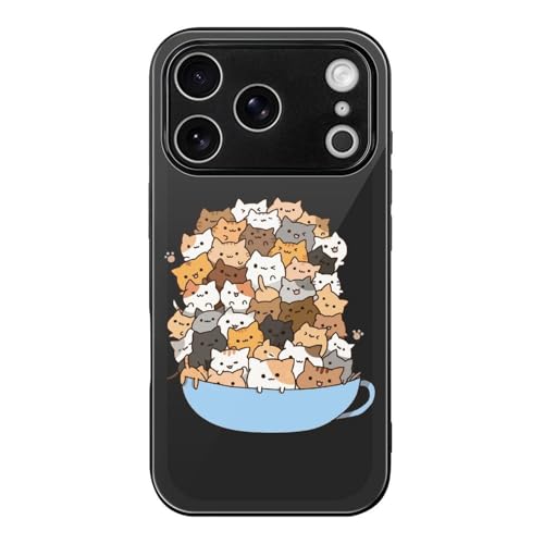 iPhone 17 Pro �P�[�X ���킢�� �L �l�R�� �X�}�z�P�[�X iPhone 17 Pro �p�J�o�[ �A�C�t�H��17�p�P�[�X �g�уJ�o�[ Case �l�C �����Y�ی� �݊����̂��� ������� �y�� ���菝�h�~ �E���ȒP 2025�N�V�^