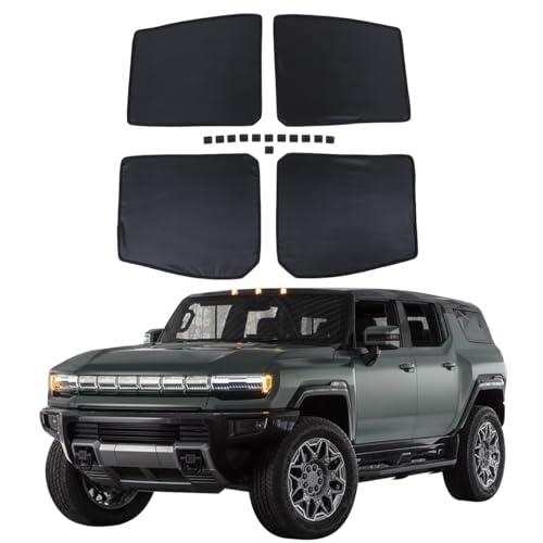 Pare-soleil pliable Hummer EV 2024+ pour voyager au frais durant l'été style D