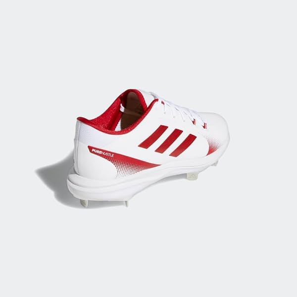 adidas Womens Purehustle 2 White/Team Power Red/Solar Red 6 by adidas - Used condition - Image 7