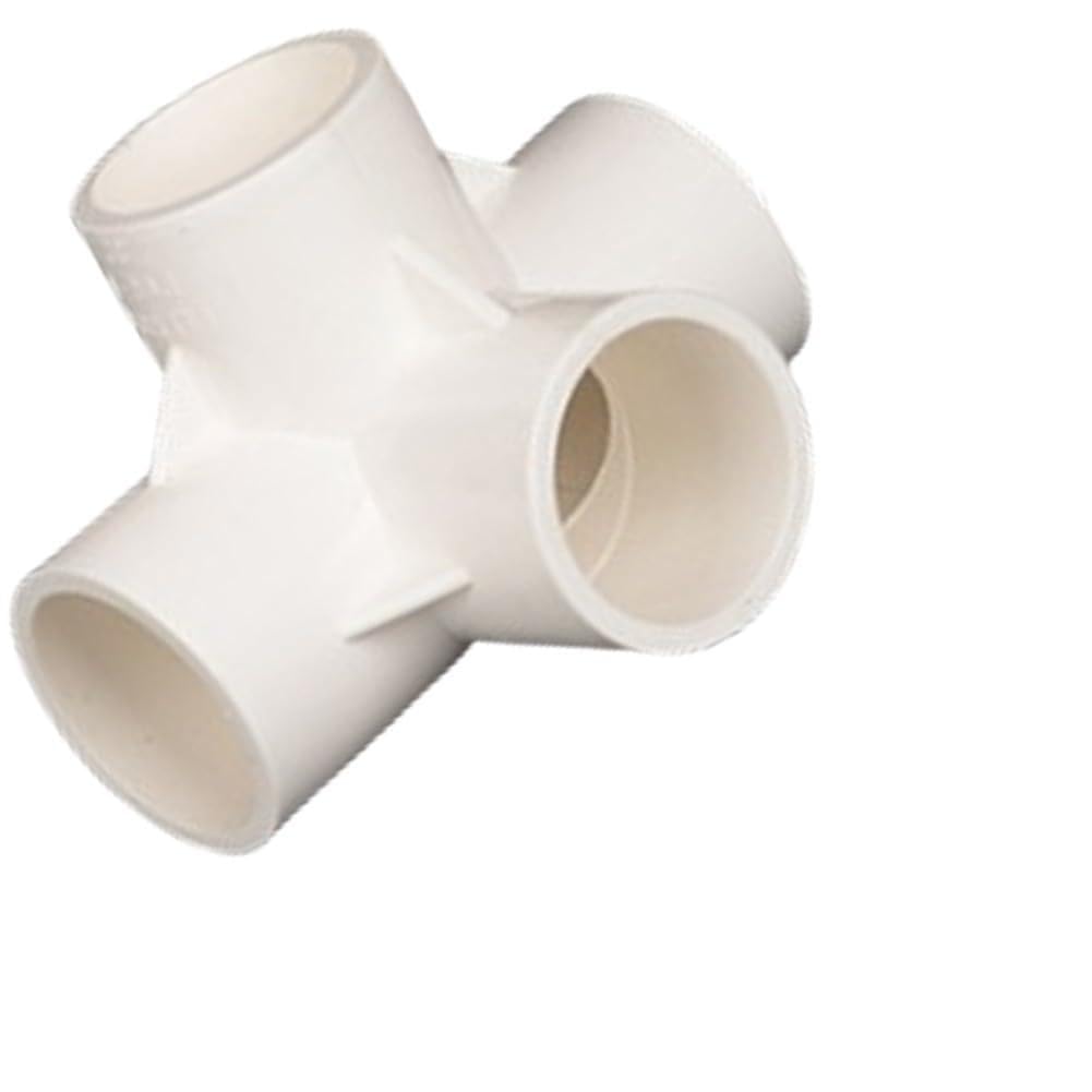 Accesorios de PVC de 4 vías KiraKira resistentes para estantes